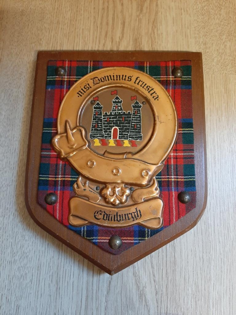 Wapenschild nisi dominus frustra Edinburgh, Ophalen of Verzenden