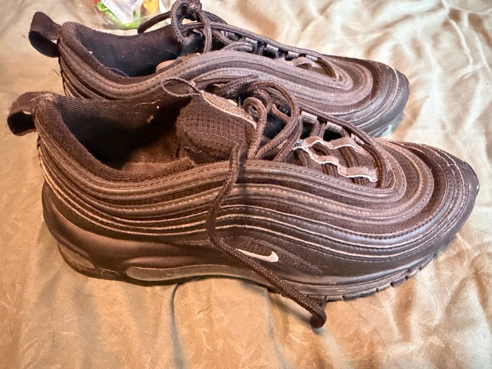 Nike Air Max sneakers, maat 37.5, Ophalen of Verzenden, Gedragen, Zwart, Sneakers of Gympen