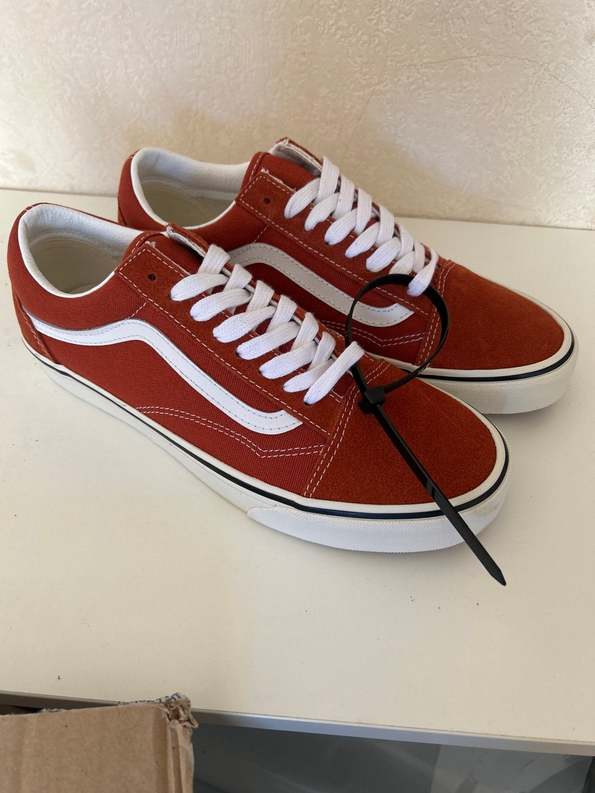 Maat 42,5 Vans Old Skool U's 9# Duck Canvas Burnt Orange, Ophalen of Verzenden, Nieuw, Oranje, Sneakers of Gympen