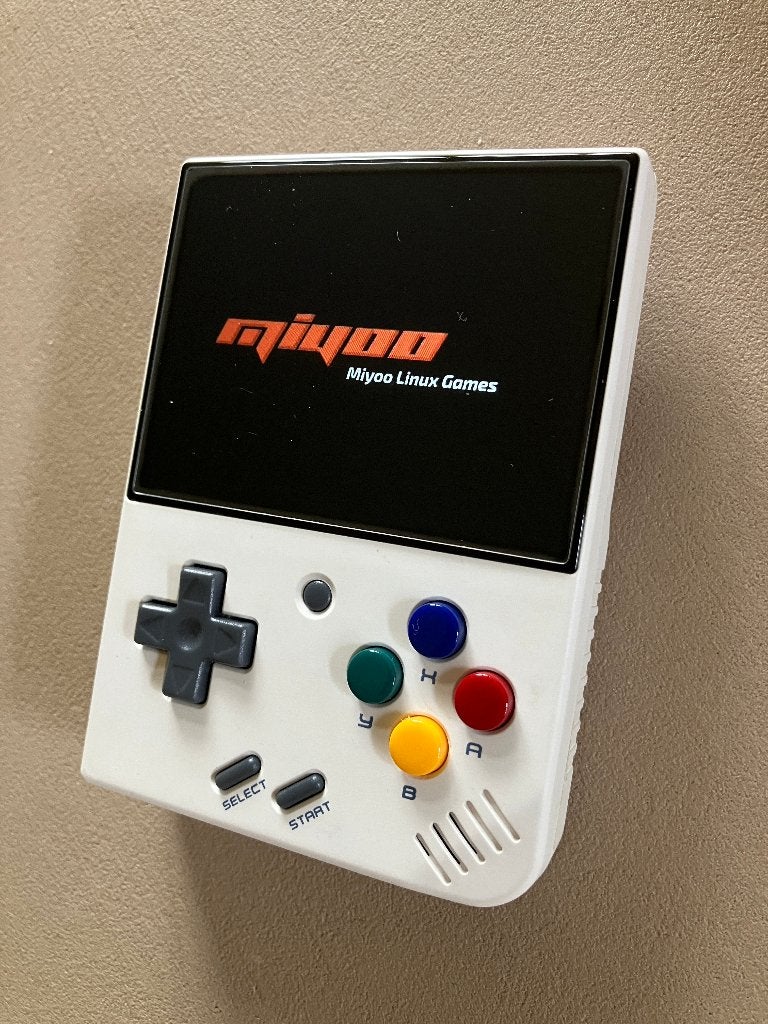 Miyoo Mini Plus wit retro emulatie handheld, Spelcomputers en Games, Spelcomputers | Overige, Zo goed als nieuw, Miyoo, Ophalen of Verzenden