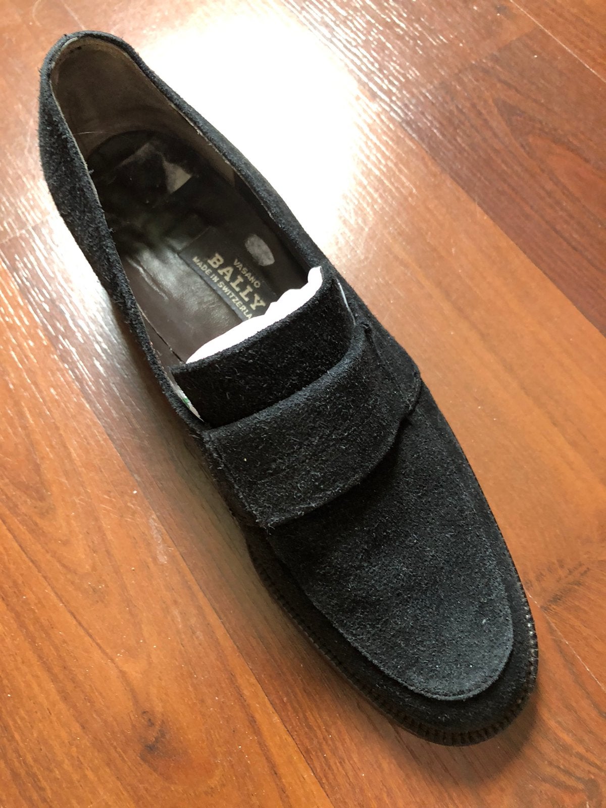 Moccasins Bally,  nieuw zwart 37,5, Nieuw, Ophalen of Verzenden, Instappers, Zwart