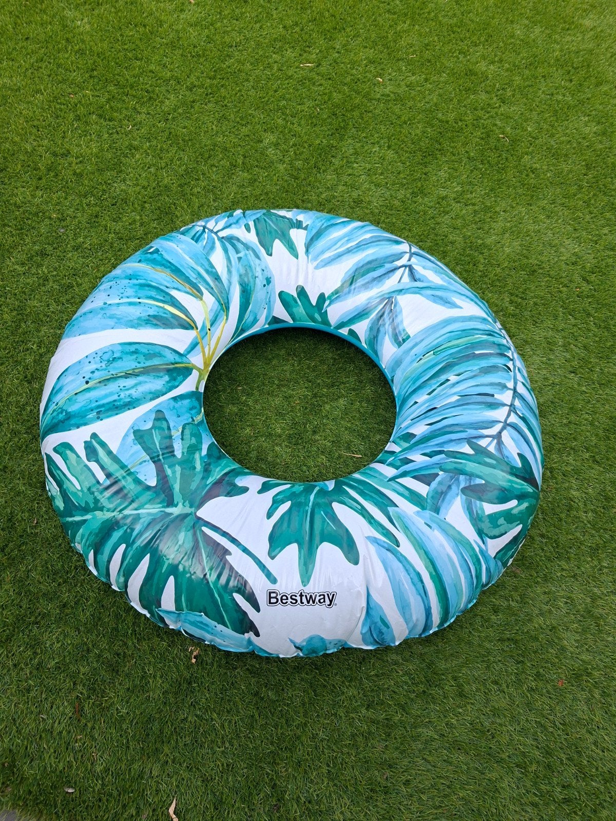 opblaasbare donut, Ophalen