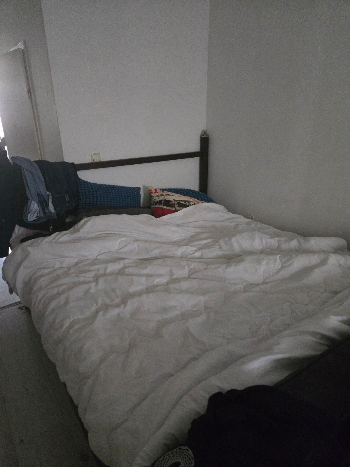 180x200 bed, Huis en Inrichting, Slaapkamer | Boxsprings, Ophalen, Gebruikt, Tweepersoons, 180 cm