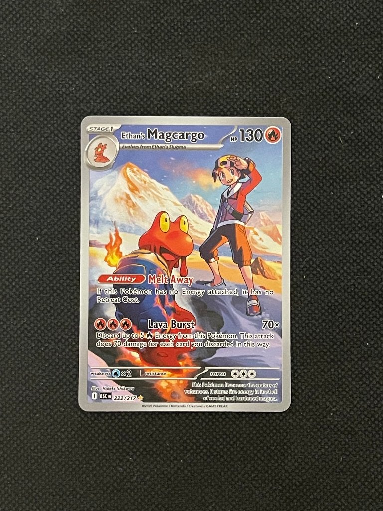 Ethan's Magcargo (ASC 222), Ophalen of Verzenden, Nieuw, Losse kaart, Foil