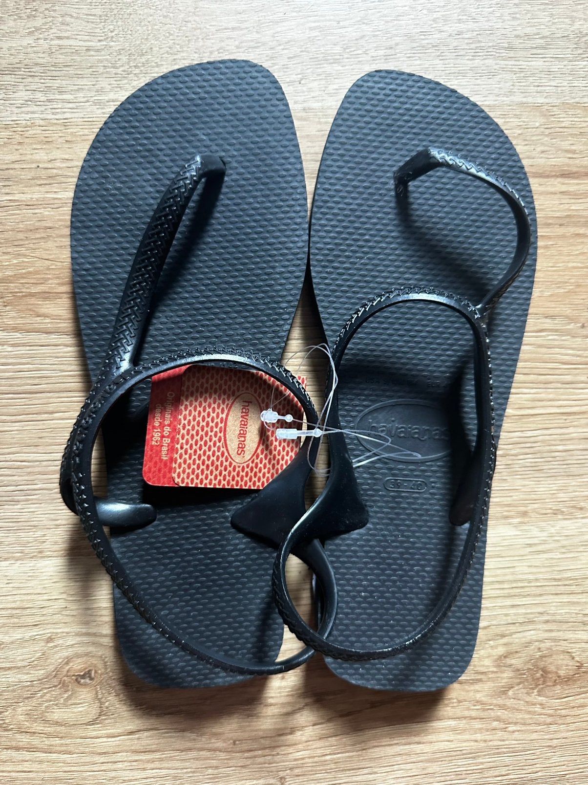 Havaianas Dames Flip flop Sandals, Slippers, Zwart, Ophalen of Verzenden, Zo goed als nieuw