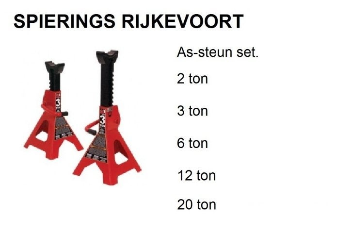 assteun bok 2 ton tot 20 ton steun as-steun prijs vanaf, Niet ingevuld, Niet ingevuld, Nieuw, Ophalen of Verzenden