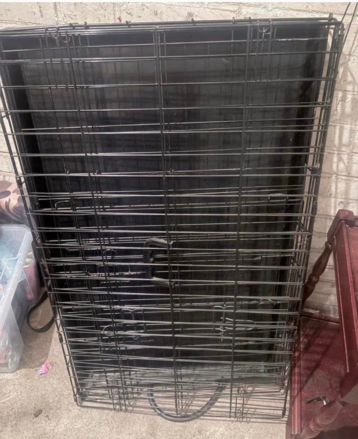 Zwarte Bench, Dieren en Toebehoren, Ophalen, Zo goed als nieuw, 75 tot 110 cm, 65 tot 100 cm