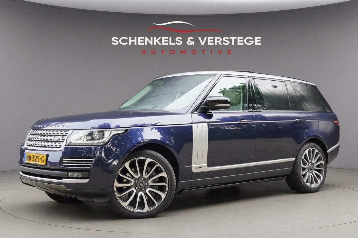 Land Rover Range Rover 4.4 SDV8 Autobiography LWB / Dealer S, Automaat, 313 €/maand, Gebruikt, Blauw
