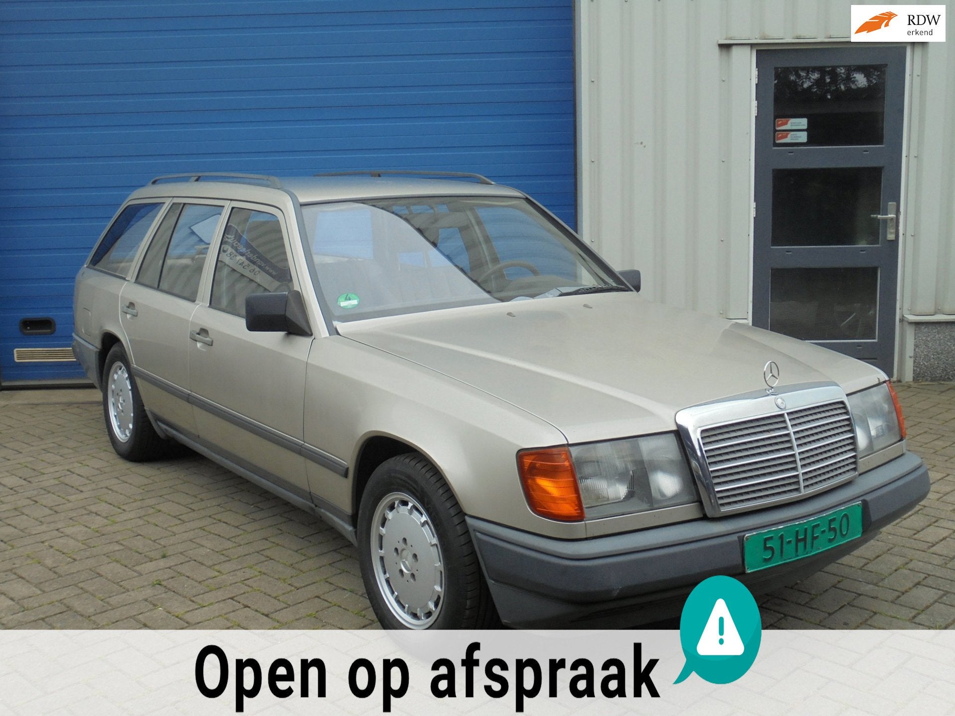 Mercedes-Benz 200-500 (W124) Combi 230 TE Harde auto 1e eige, Auto's, Oldtimers, Automaat, Zwart, 2299 cc, Mercedes-Benz