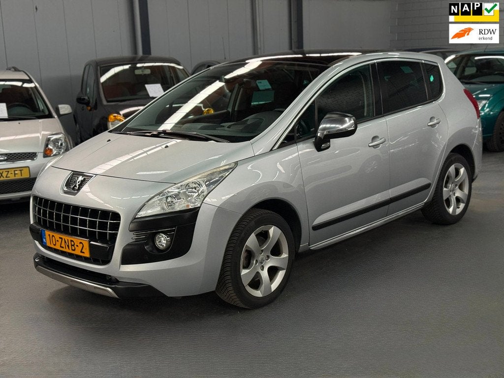 Peugeot 3008 1.6 THP Allure Automaat Trekhaak Pano APK NAP, Euro 5, Stof, Gebruikt, Zwart