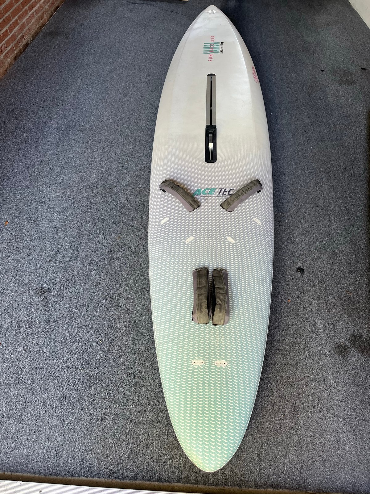 BIC Sport Fun Race Samba 320 Windsurfplank met zwaard, Watersport en Boten, Windsurfen, Ophalen, Gebruikt, Verstelbaar, 300 cm of meer