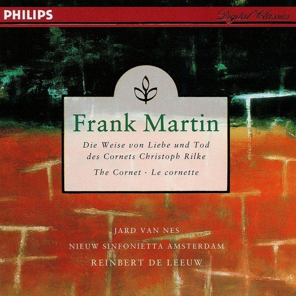 frank martin die weise von liebe, Cd's en Dvd's, Verzenden, Barok, Zo goed als nieuw, Vocaal