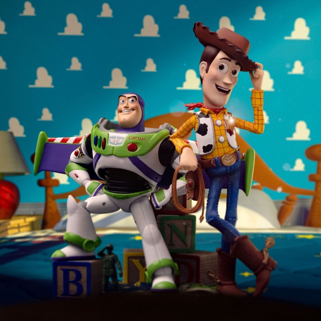 Iron Studios Toy Story Deluxe Statue Buzz and Woody, Verzamelen, Disney, Info@fine.com, Fine Collectibles, Beeldje of Figuurtje