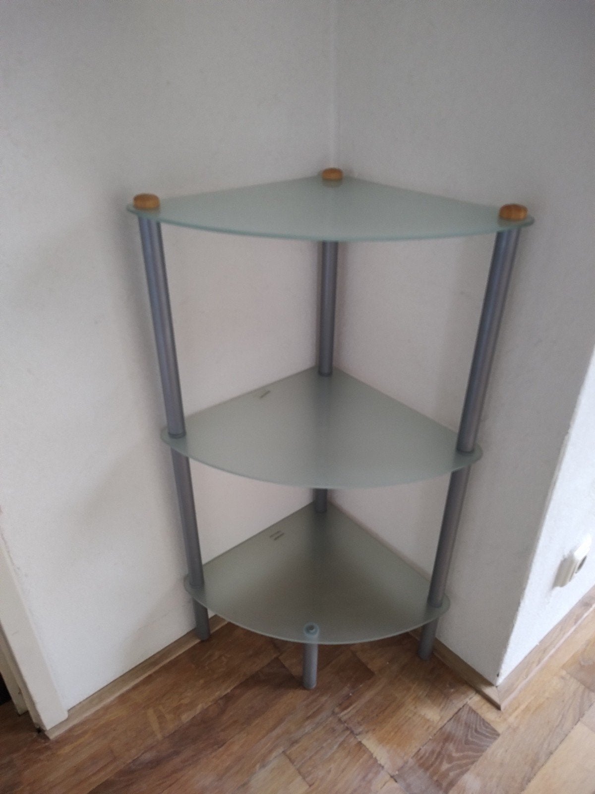 Hoektafeltje, Minder dan 55 cm, Rond, Glas, Ophalen
