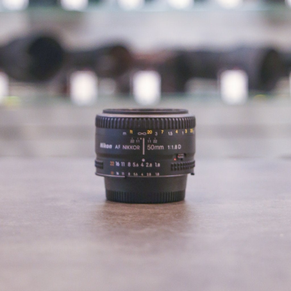 Nikon Nikkor 50mm f/1.8 D AF (NIEUW) (Hilversum), Foto-Groep, Luttekepoortstraat 26 3841 AX Harderwijk, Nieuw, Ophalen of Verzenden