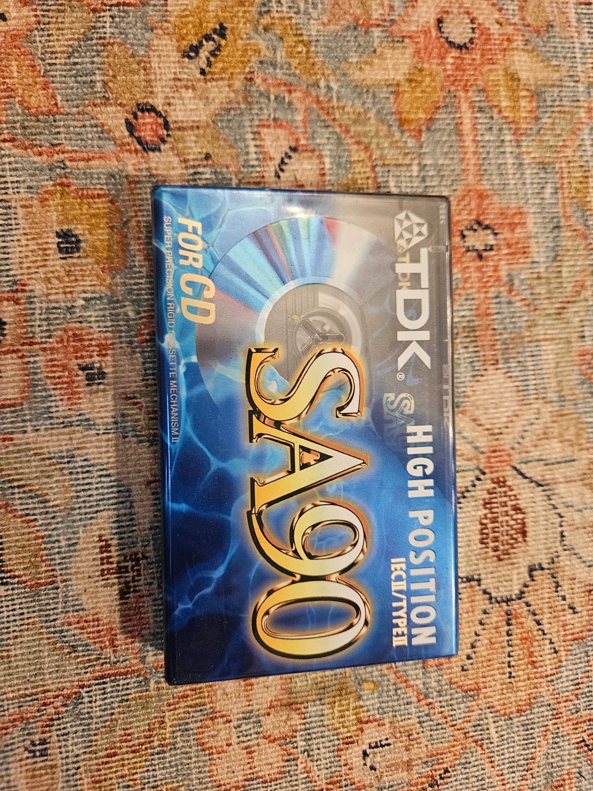 TDK SA90 High Position Cassettebandje - Nieuw in verpakking, Overige genres, 1 bandje, Ophalen of Verzenden, Nieuw in verpakking