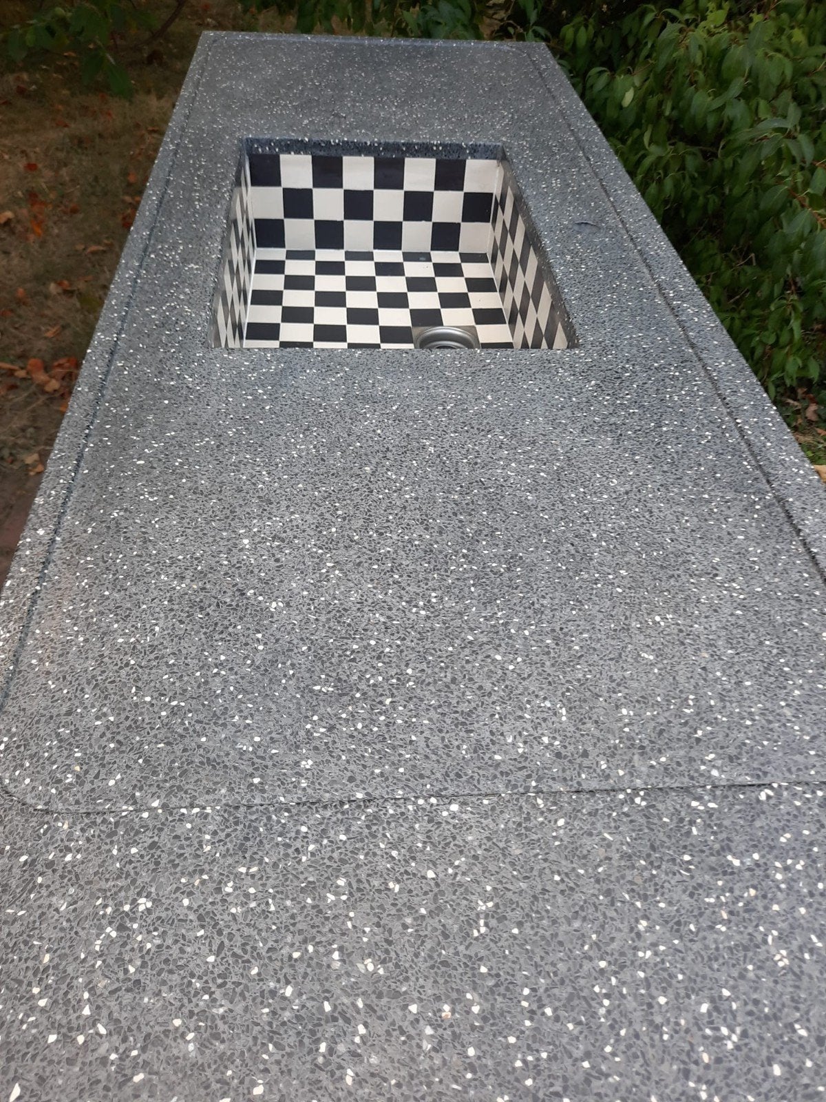 Granito aanrechtblad met spoelbak - uniek design, Ophalen, Overige typen, Nieuw, Steen/keramiek