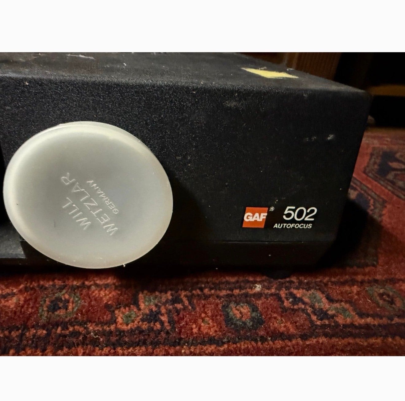 GAF 502 Autofocus Diaprojector - Analoge Fotografie, Audio, Tv en Foto, Ophalen of Verzenden, Gebruikt