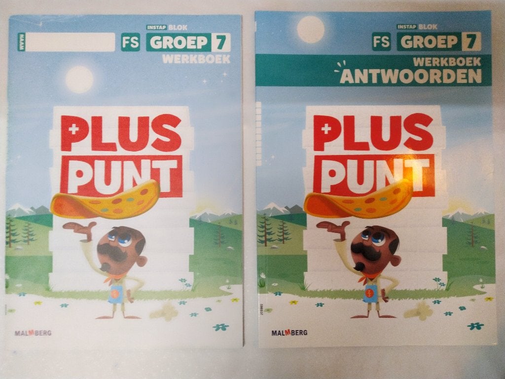 Pluspunt - Groep 7 - Instap Werkboek en antwoordenboek 7 FS+, Boeken, Ophalen of Verzenden, Nieuw, Overige niveaus, Overige vakken