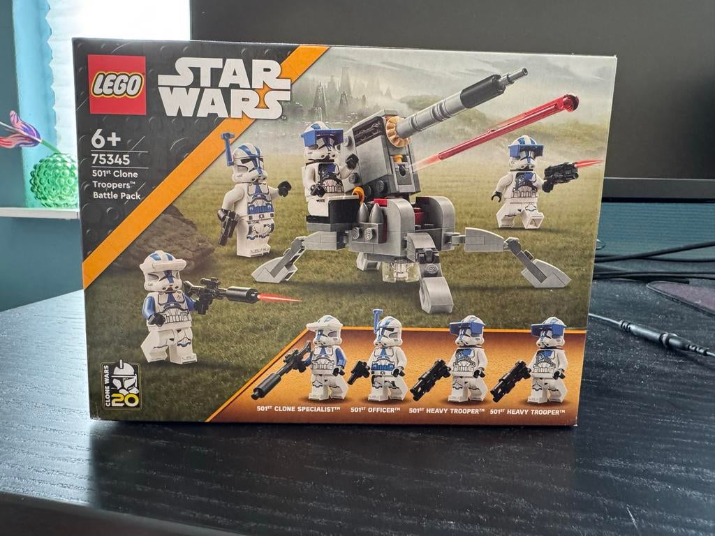 Lego Star Wars 75345 501st Clone Troopers Battle Pack MISB, Ophalen of Verzenden, Nieuw, Complete set, Lego