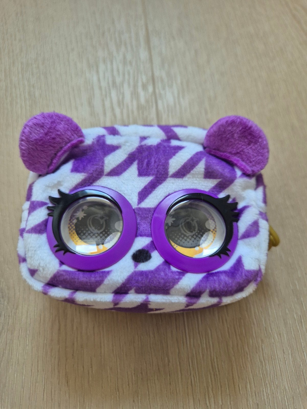 Purse Pets paarse tas met grote ogen, Ophalen of Verzenden, Zo goed als nieuw, Portemonnee