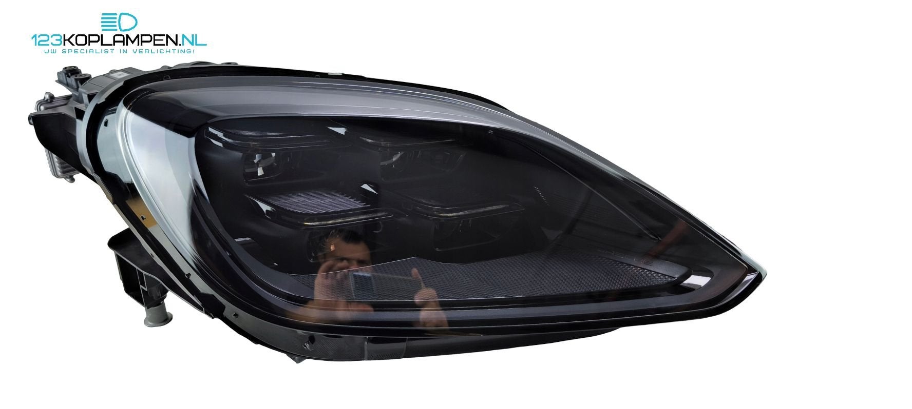 Porsche Cayenne 9Y Full Led koplamp links rechts compleet, Gebruikt, -, -, Porsche