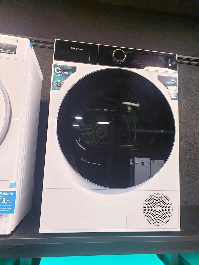 hisense warmptepomp droger B KEUZE NIEUW  inc garantie