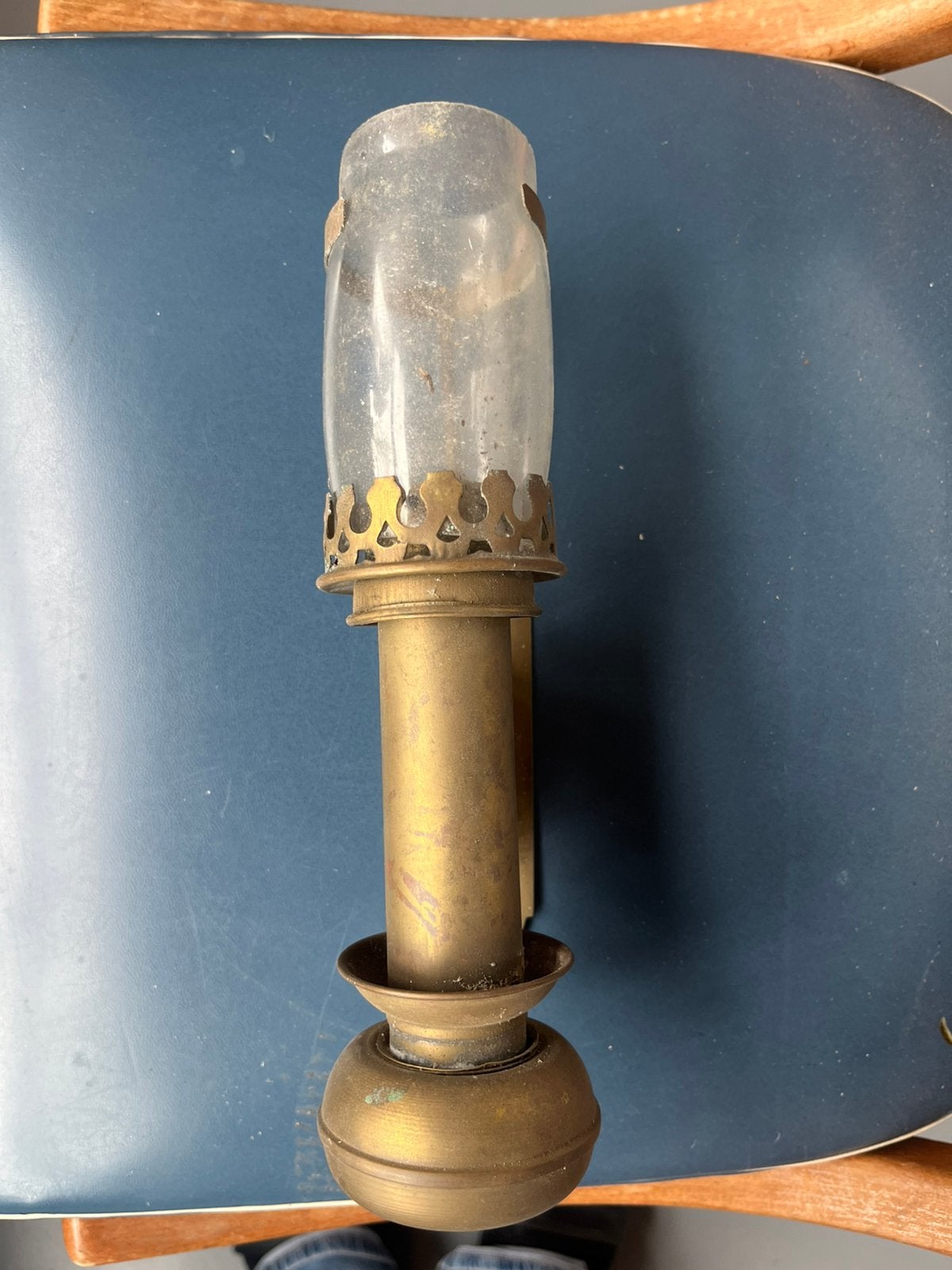 Koperen lamp, Antiek en Kunst, Antiek | Lampen, Ophalen