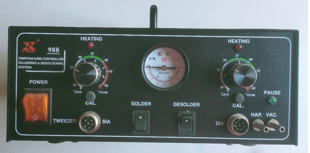 XY-Tronics profesioneel solderen., Hobby en Vrije tijd, Elektronica-componenten, Ophalen of Verzenden, Zo goed als nieuw