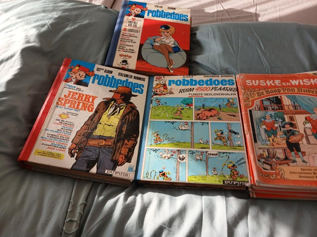 Robbedoes stripboeken - Diverse verzamelalbums, Boeken, Meerdere stripboeken, Ophalen of Verzenden, Gelezen, Diverse auteurs
