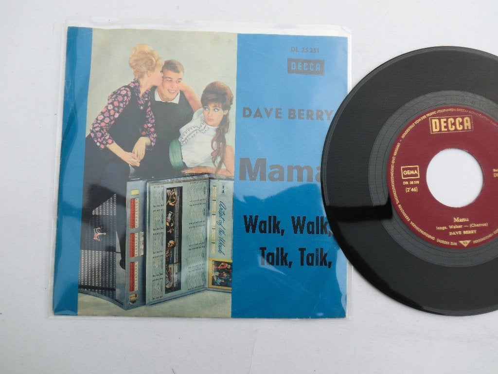 Dave Berry Mama, 7 inch, Single, Ophalen of Verzenden, Zo goed als nieuw