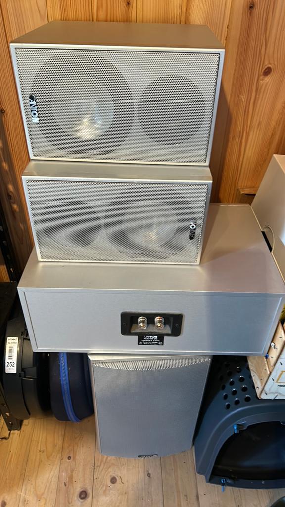 Canton GLE 405 CM Center Speaker Set, Audio, Tv en Foto, Luidsprekers, Overige merken, Gebruikt, Ophalen of Verzenden, 60 tot 120 watt