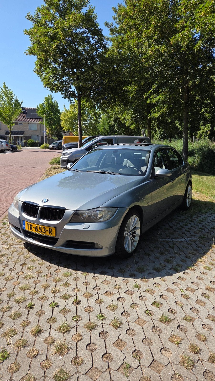 BMW 3-Serie 2.5 I 325i 2005, Auto's, BMW, 745 kg, Elektrische ramen, Handgeschakeld, Grijs