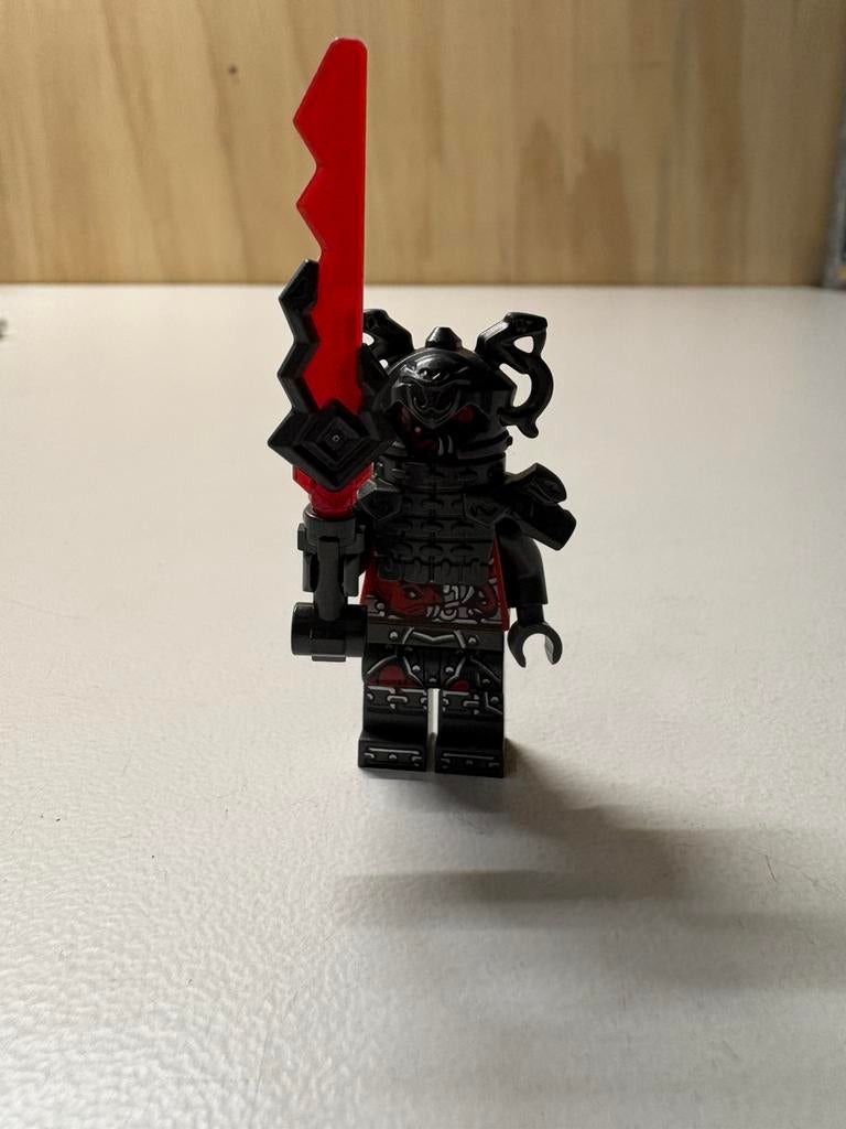 Lego Ninjago Rivett met zwaard minifig - njo0276, Compleet, Lego, Ophalen of Verzenden, Zo goed als nieuw