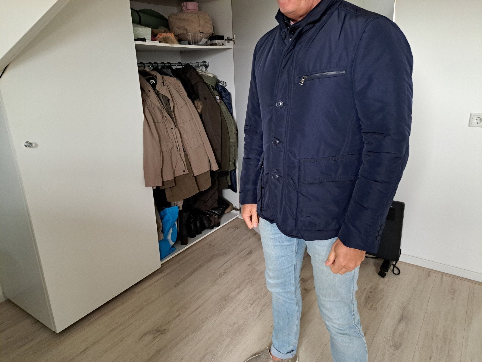 Scalpers jas maat M met uitneembare binnenvoering, Ophalen, Scalpers, Gedragen, Maat 48/50 (M)