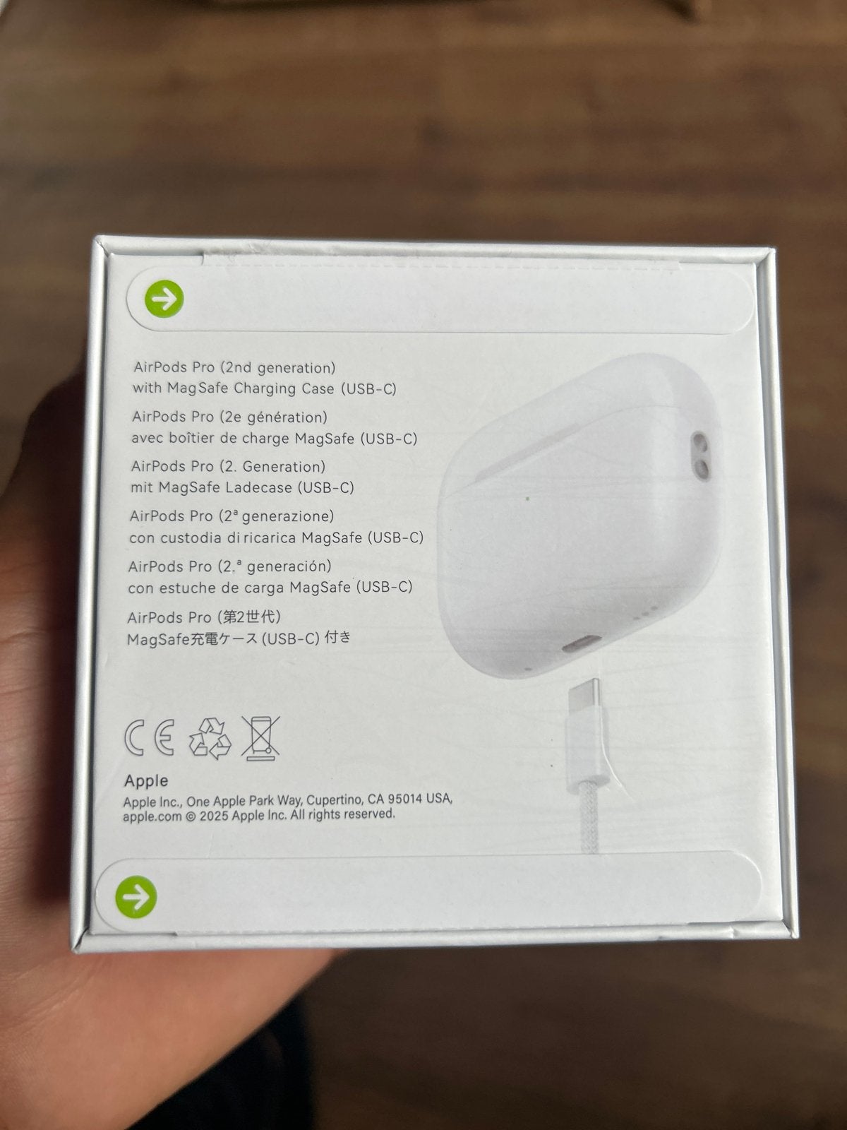 Foto 3 van Apple AirPods Pro 2 (2e generatie) met MagSafe Oplaadcase