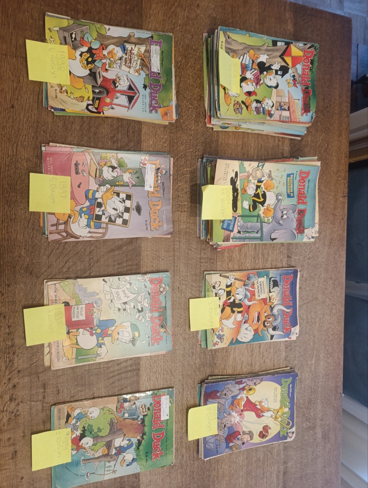 Grote collectie Donald Duck stripboeken (jaren '80 - '00), Boeken, Gelezen, Ophalen of Verzenden, Walt Disney  Donald duck, Meerdere stripboeken