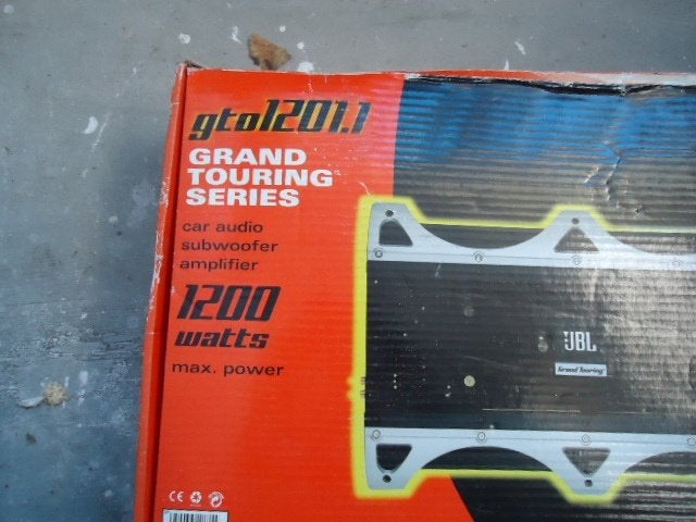 TE KOOP JBL MONOBLOK VERSTERKER 1201.1 GRAN TOURING, Auto diversen, Autospeakers, Ophalen, Nieuw