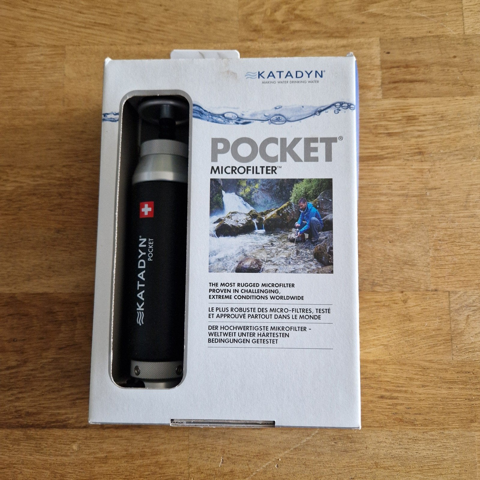 Katadyn Pocket Microfilter - Waterfilter voor avontuur, Ophalen, Nieuw