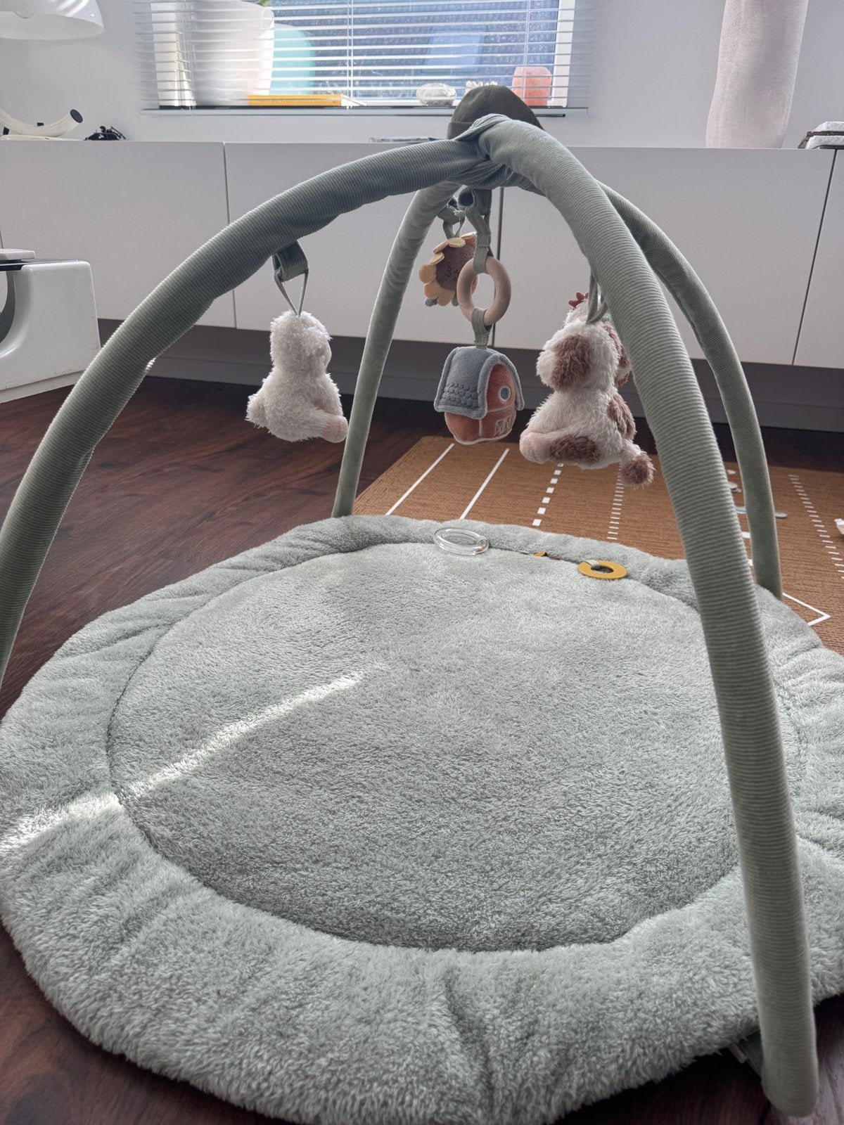 Little Dutch Babygym Speelkleed Grijsgroen - Zacht en Comple, Kinderen en Baby's, Speelgoed | Speelkleden, Ophalen of Verzenden