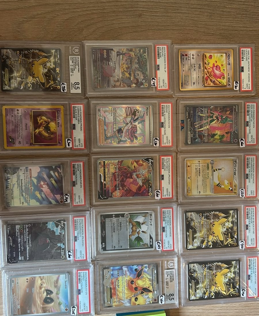 PSA & BGS slabs, Ophalen of Verzenden, Zo goed als nieuw