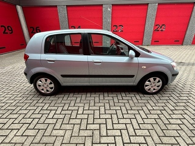 Hyundai Getz 1.3 5DRS Airco 2005 Blauw, Voorwielaandrijving, 40 €/maand, 4 cilinders, Blauw