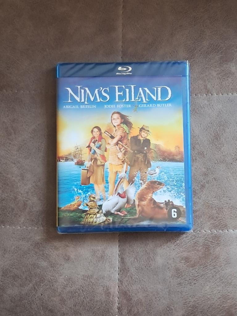 Nim's Eiland - (Blu-ray) - nieuw, Ophalen of Verzenden, Nieuw in verpakking, Kinderen en Jeugd