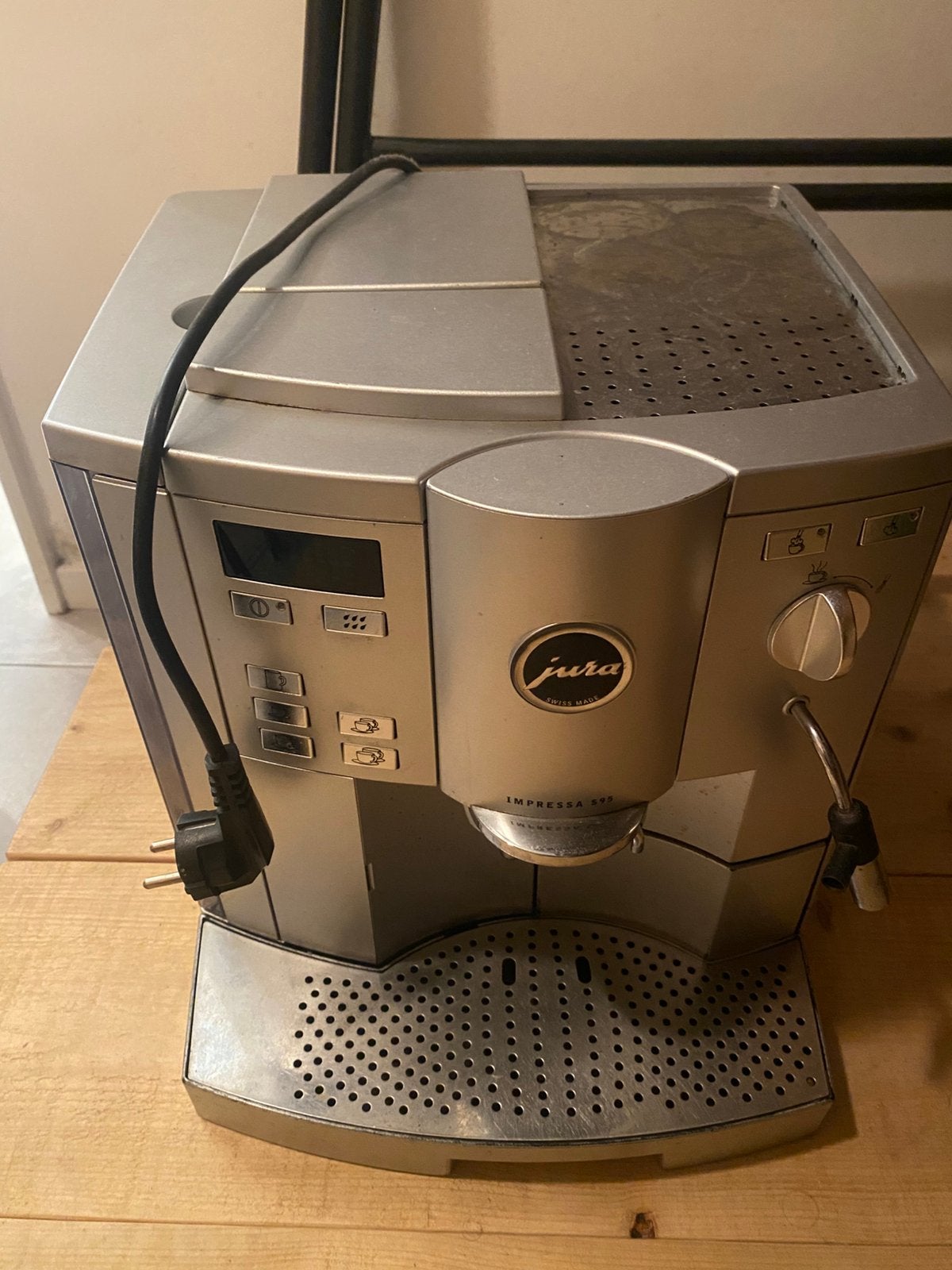 Jura impresa S95 koffiezetapparaat, Witgoed en Apparatuur, Koffiezetapparaten, Ophalen, Zo goed als nieuw, Koffiemachine