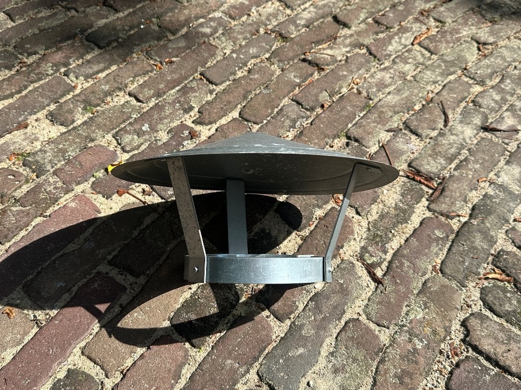 Regenkap verzinkt voor schoorsteen, Huis en Inrichting, Ophalen, Nieuw, Gas, Gaskachel