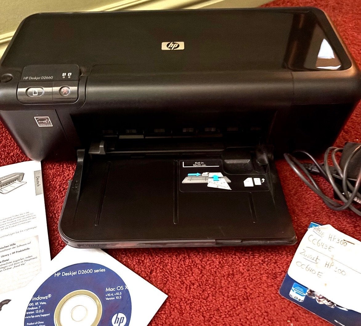 HP Deskjet D2660 Printer, Ophalen, Printer, Inkjetprinter, Kleur printen