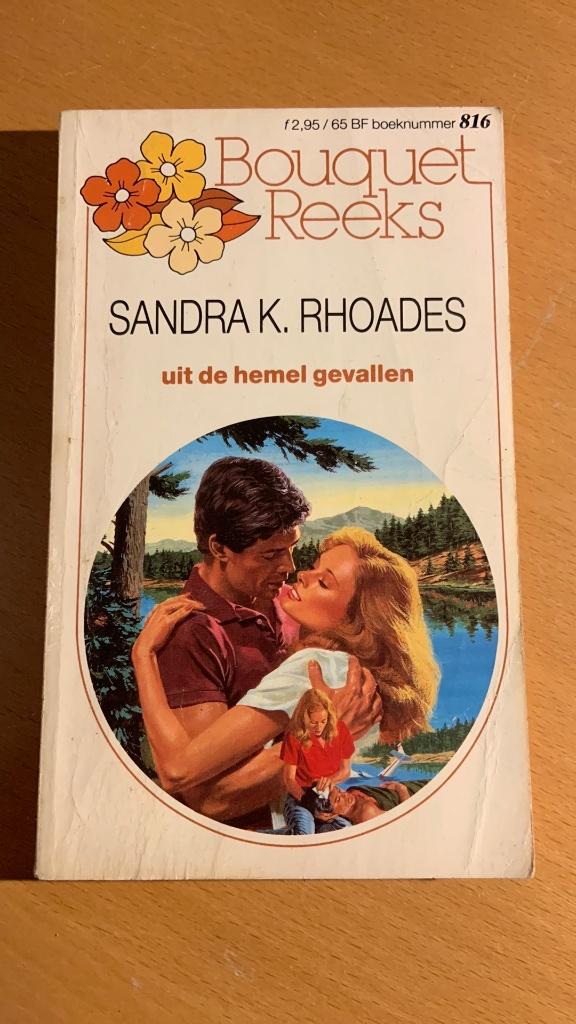 Uit de hemel gevallen - Sandra K. Rhoades - Bouquet reeks, Boeken, Ophalen of Verzenden, Zo goed als nieuw