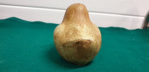 Vogelbeeld kunst van klei, Verzamelen, Beelden en Beeldjes, Ophalen of Verzenden