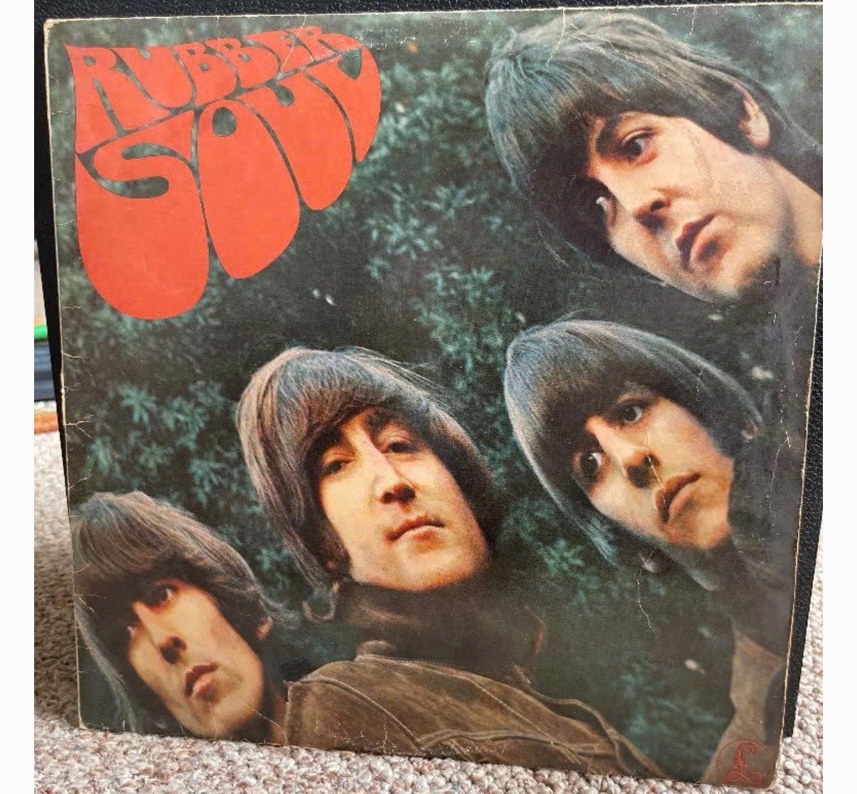 The Beatles - Rubber Soul (LP, Mono, Made in Holland), Cd's en Dvd's, Vinyl | Pop, LP, Gebruikt, Pop, Originele persing