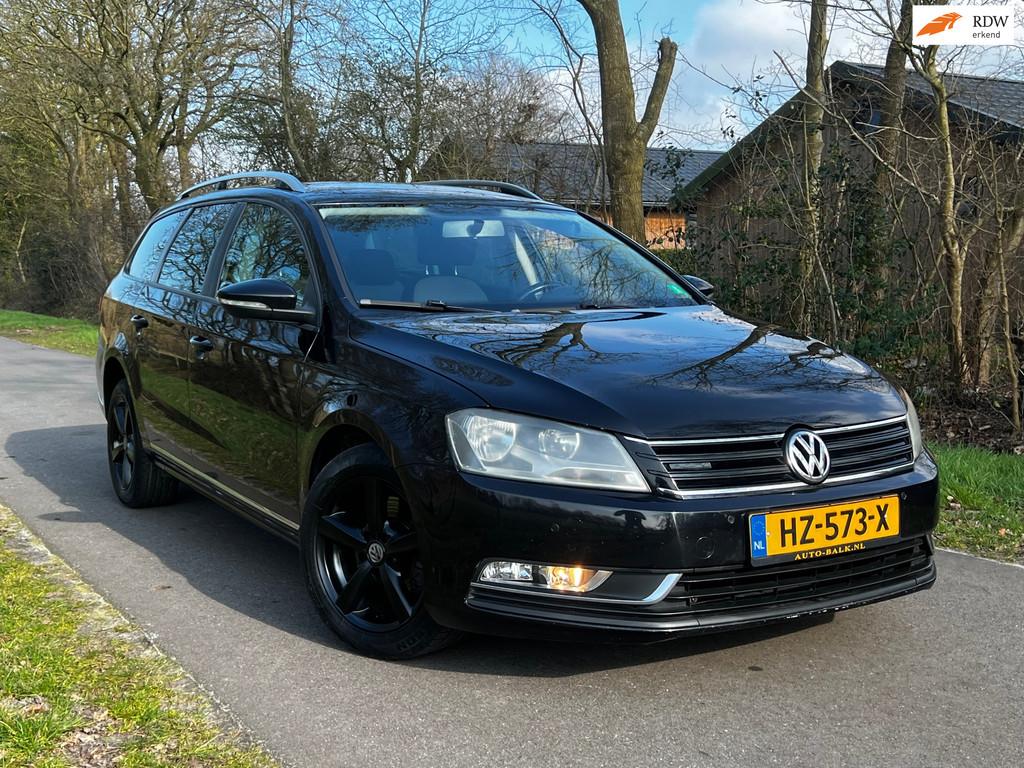 Volkswagen Passat Variant 2.0 TDI Highline BlueMotion | DSG, Euro 5, Stof, Zwart, 4 cilinders